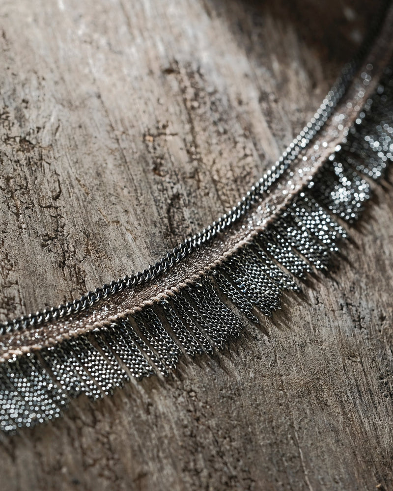 1D007 DOUBLE WRAP BRACELET | TAUPE - Marie Laure Chamorel