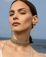 1L009 DOUBLE WRAP BRACELET | ANTIQUE GOLD - Marie Laure Chamorel