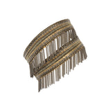 1L009 DOUBLE WRAP BRACELET | ANTIQUE GOLD - Marie Laure Chamorel