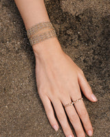 1M007 DOUBLE WRAP BRACELET | GOLD - Marie Laure Chamorel