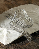 1M007 DOUBLE WRAP BRACELET | RUTHENIUM - Marie Laure Chamorel