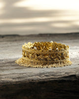 1M011 DOUBLE WRAP BRACELET | GOLD - Marie Laure Chamorel
