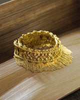 1M011 DOUBLE WRAP BRACELET | GOLD - Marie Laure Chamorel