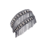 1M014 DOUBLE WRAP BRACELET | GREY - Marie Laure Chamorel