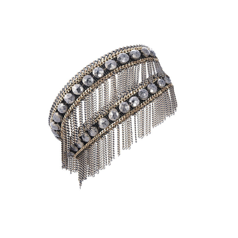 1M014 DOUBLE WRAP BRACELET | KAKI - Marie Laure Chamorel