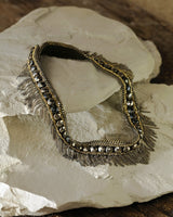 1M014 DOUBLE WRAP BRACELET | KAKI - Marie Laure Chamorel