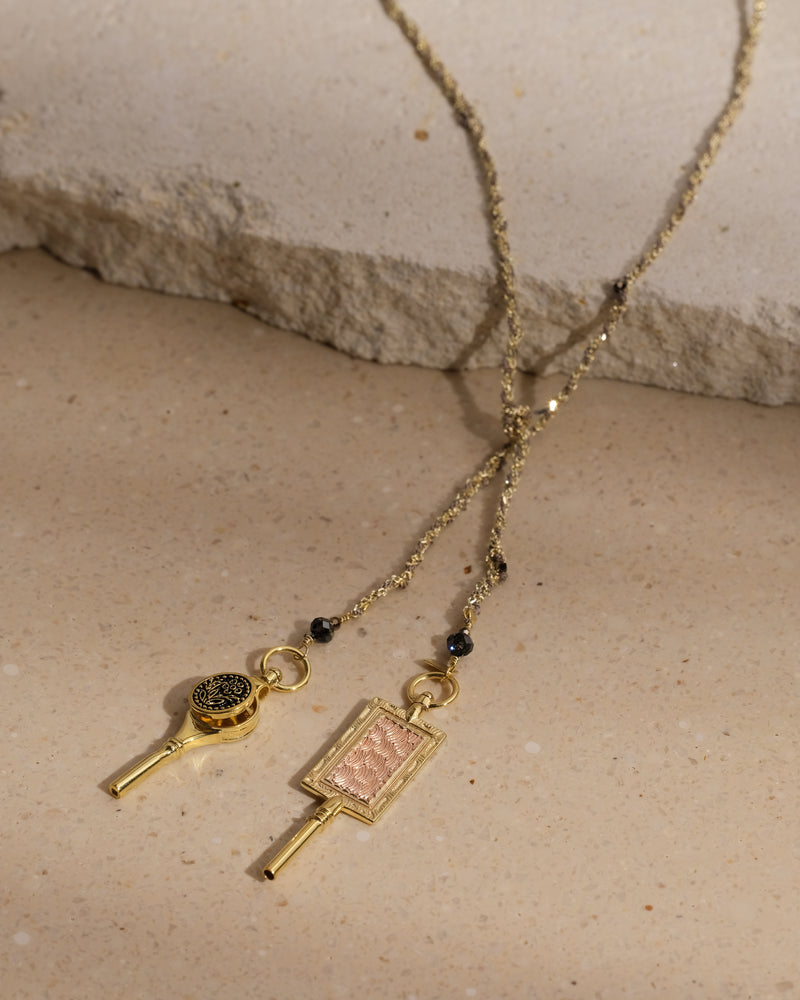 N° 181 NECKLACE | GOLD GREY