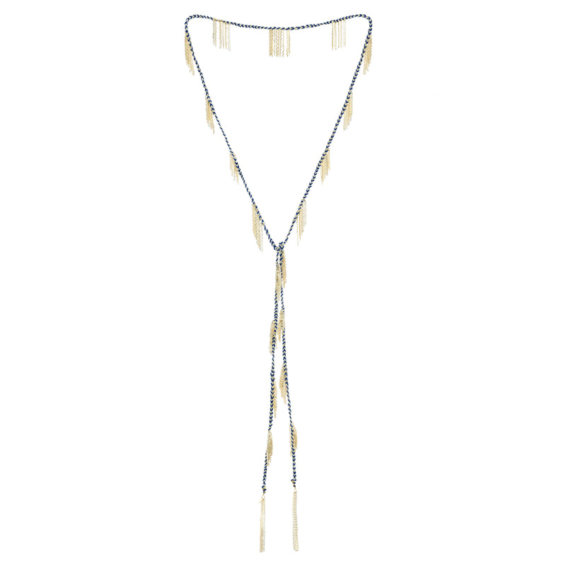 N° 650 NECKLACE | GOLD NAVY