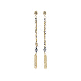 N° 815 EARRING | GOLD GREY