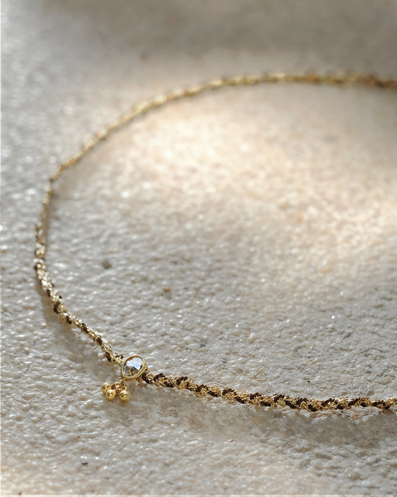 N°822 COLLIER | GOLD BROWN