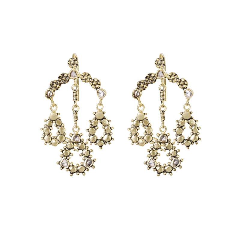 N° 849 EARRING | ANTIQUE GOLD