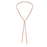 N° 874 NECKLACE | GOLD RED