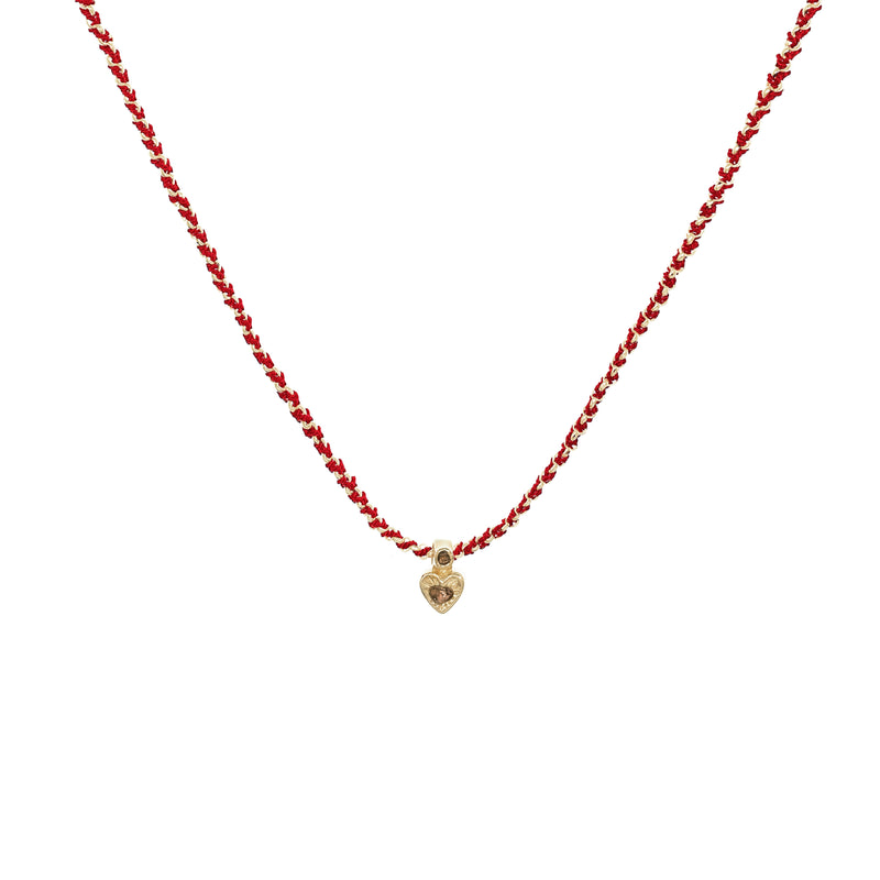 N° 900 NECKLACE | GOLD RED