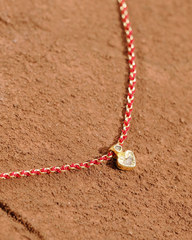 N° 900 NECKLACE | GOLD RED