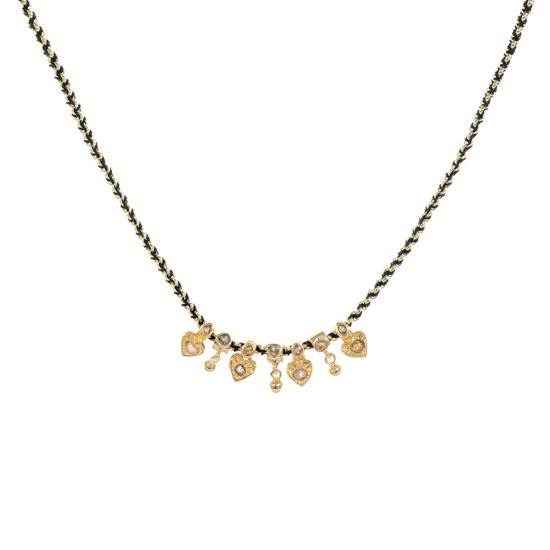 N° 902 NECKLACE | GOLD BLACK