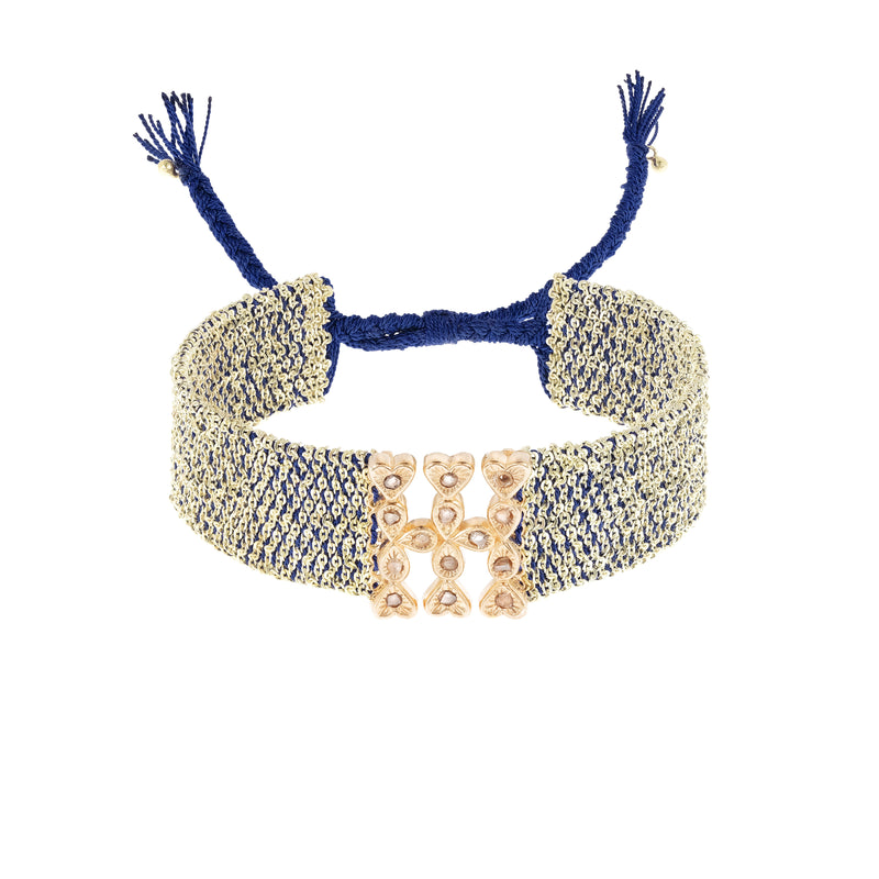 N° 903 BRACELET | GOLD NAVY