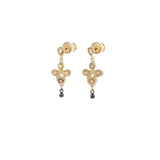 N° 909 BOUCLES D'OREILLES | BICOLORE