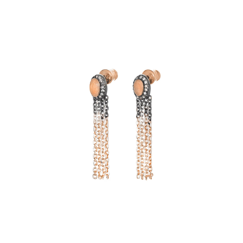 N° 936 BOUCLES D'OREILLES | PINK GOLD