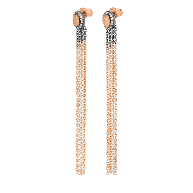 N° 937 BOUCLES D'OREILLES | PINK GOLD