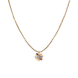 N° 976 NECKLACE | GOLD BROWN CARAMEL