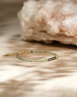 N° 1013 BRACELET | GOLD TURQUOISE - Marie Laure Chamorel