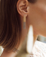 N° 463 EARRINGS | BICOLORE GOLD - Marie Laure Chamorel