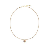 N° 976 NECKLACE | GOLD BROWN CARAMEL - Marie Laure Chamorel