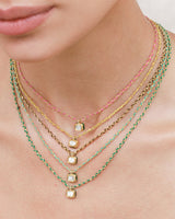 N° 992 NECKLACE | GOLD TURQUOISE - Marie Laure Chamorel