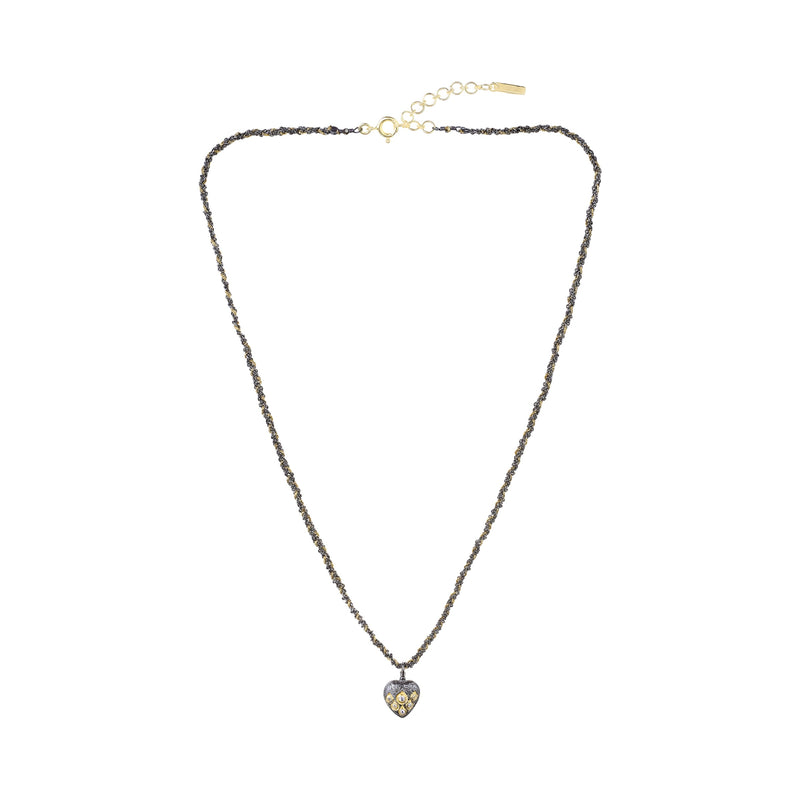 N° 890 NECKLACE | RUTHENIUM - Marie Laure Chamorel