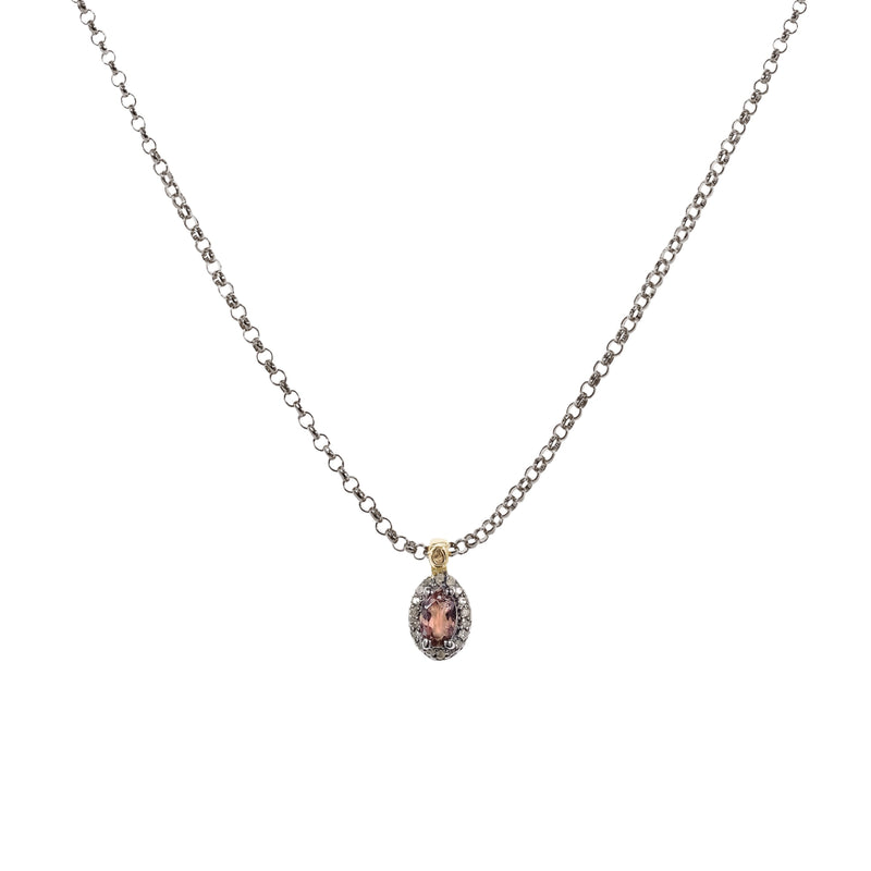 N° 917 NECKLACE | RUTHENIUM - Marie Laure Chamorel