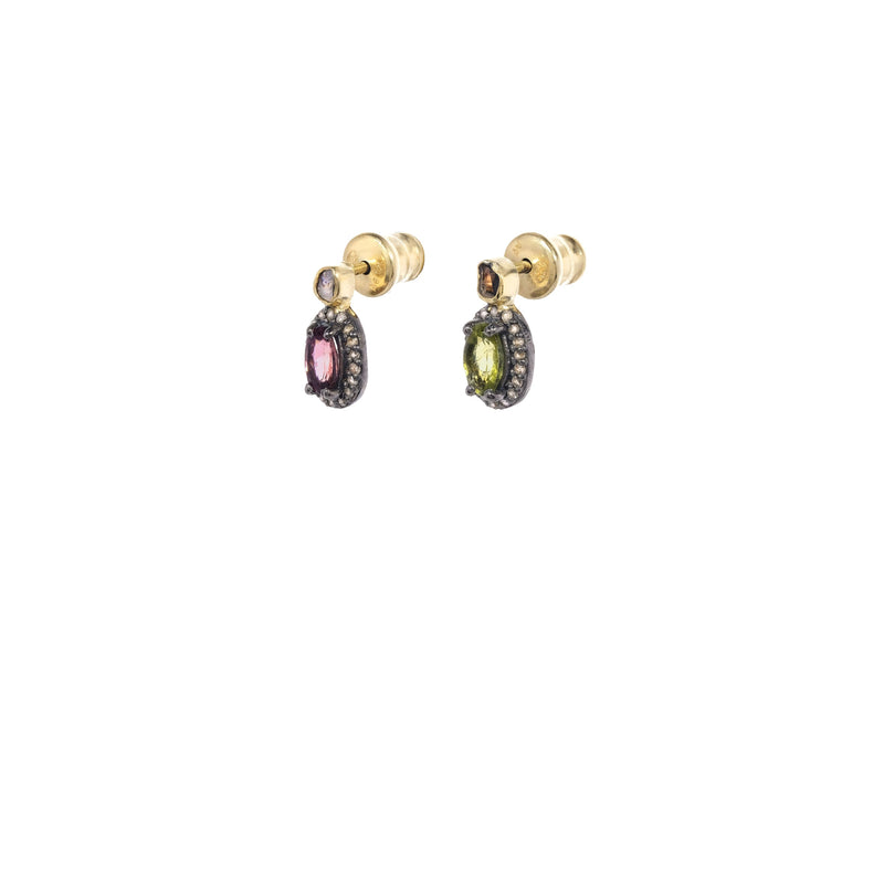 N° 922 EARRING | RUTHENIUM - Marie Laure Chamorel