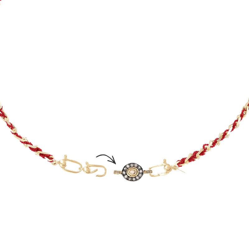 N° 952 NECKLACE | GOLD RED - Marie Laure Chamorel