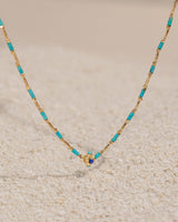 N° 955 NECKLACE | GOLD GREEN - Marie Laure Chamorel