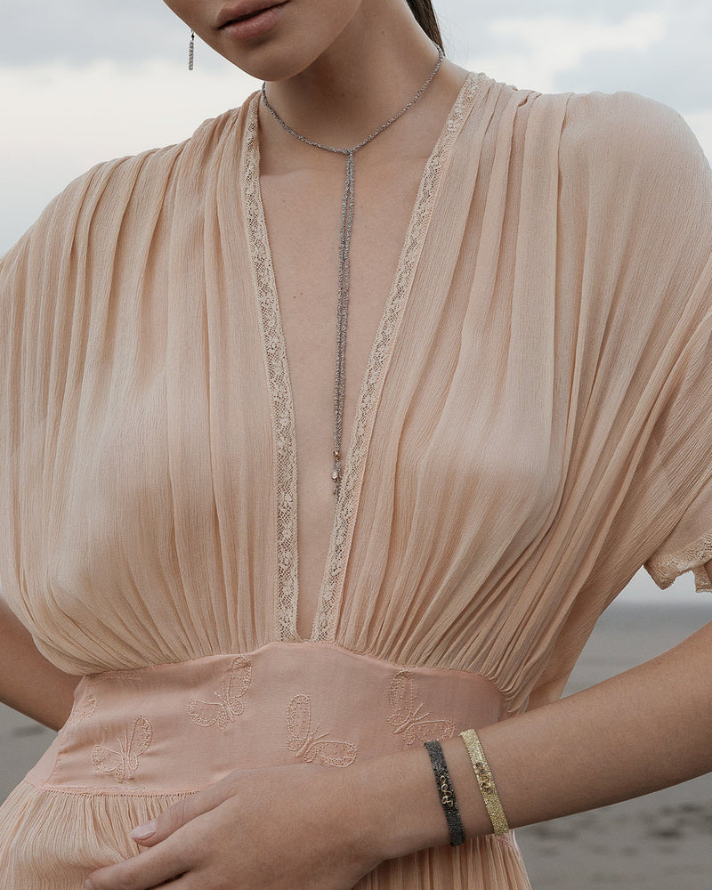 N° 959 NECKLACE | RHODIUM - Marie Laure Chamorel