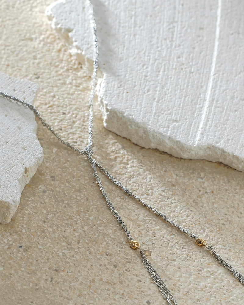 N° 959 NECKLACE | RHODIUM - Marie Laure Chamorel