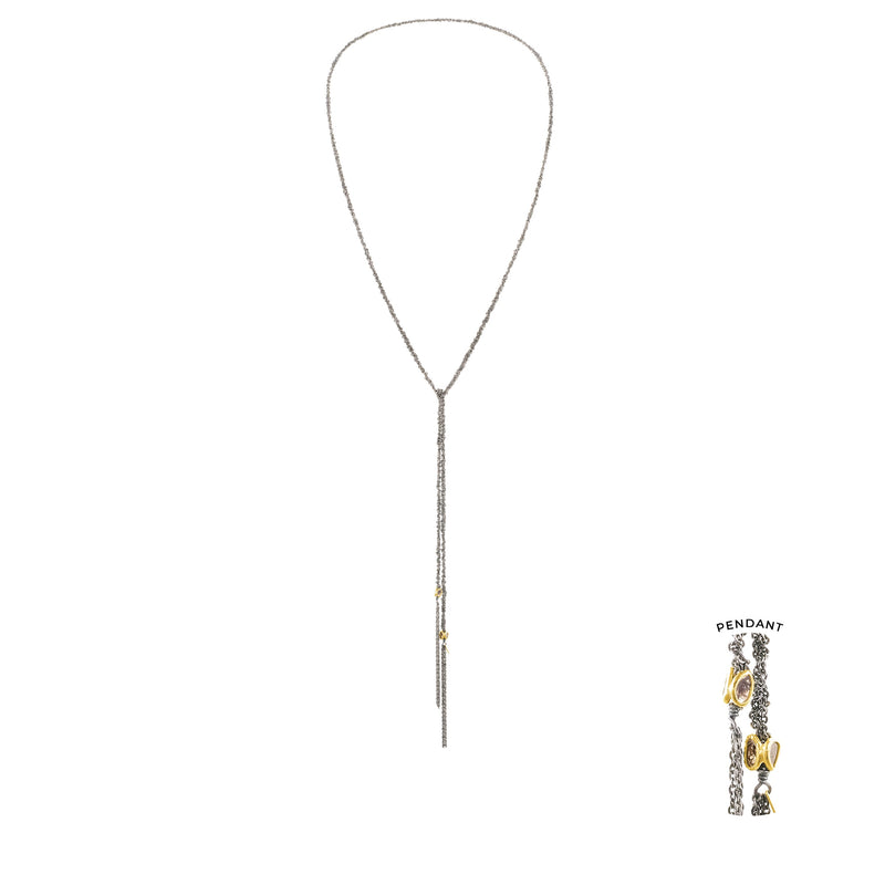 N° 959 NECKLACE | RUTHENIUM - Marie Laure Chamorel