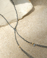 N° 959 NECKLACE | RUTHENIUM - Marie Laure Chamorel