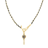 N° 969 NECKLACE | GOLD BLACK - Marie Laure Chamorel