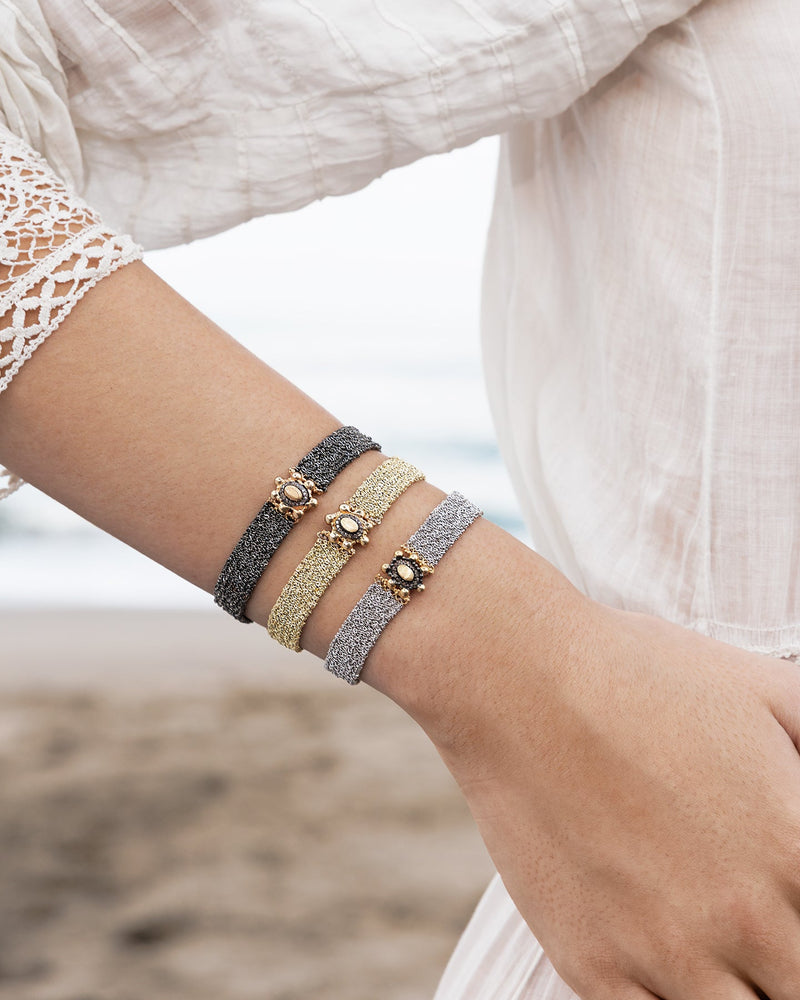 N° 975 BRACELET | RUTHENIUM - Marie Laure Chamorel