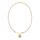 N° 977 NECKLACE | GOLD BROWN CARAMEL - Marie Laure Chamorel