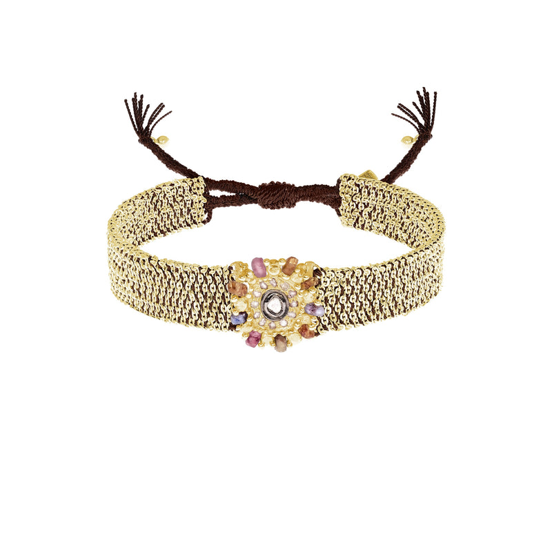 N° 981 BRACELET | GOLD BROWN - Marie Laure Chamorel