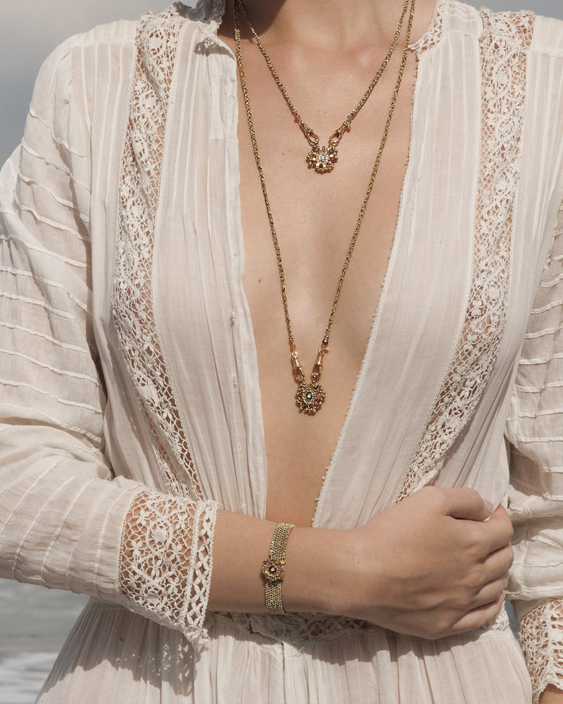 N° 981 BRACELET | GOLD BROWN - Marie Laure Chamorel