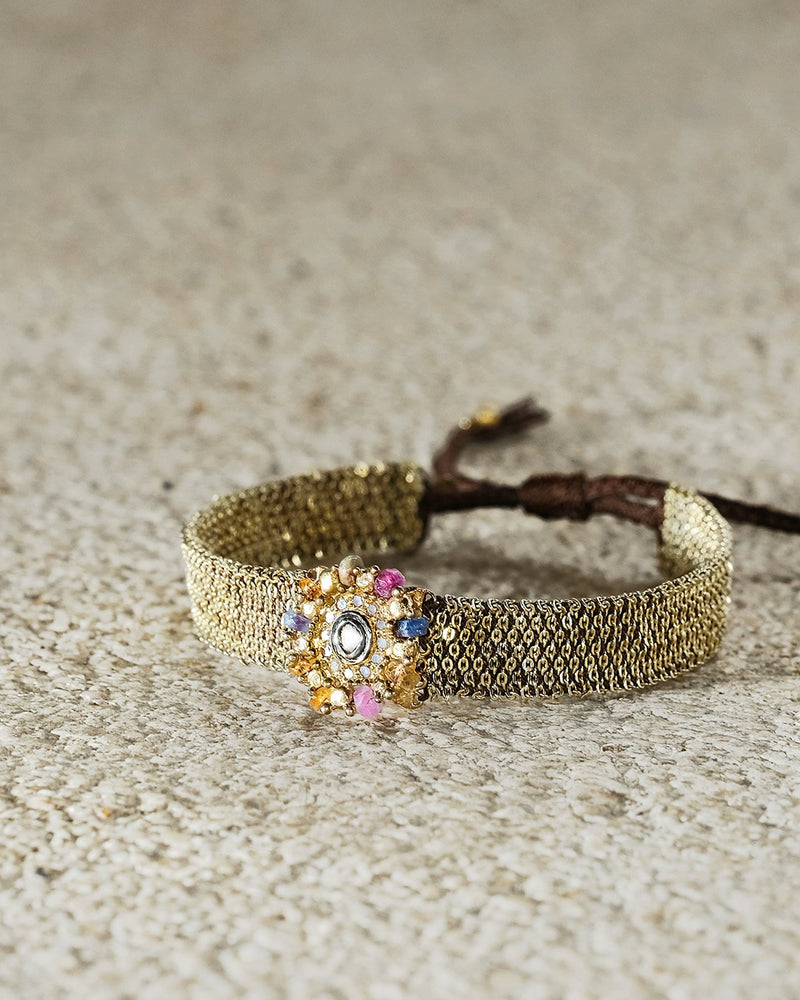 N° 981 BRACELET | GOLD BROWN - Marie Laure Chamorel