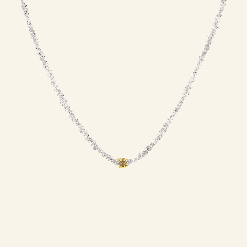 N° 985 NECKLACE | RHODIUM - Marie Laure Chamorel