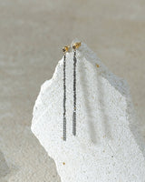 N° 986 EARRING | RUTHENIUM - Marie Laure Chamorel