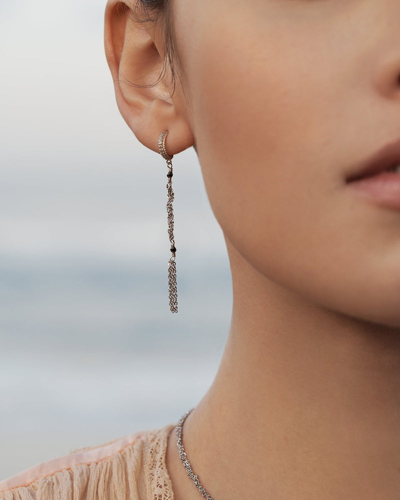 N° 988 EARRING | RHODIUM - Marie Laure Chamorel