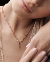 N° 989 NECKLACE | GOLD RED - Marie Laure Chamorel