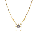 N° 990 NECKLACE | GOLD BROWN - Marie Laure Chamorel