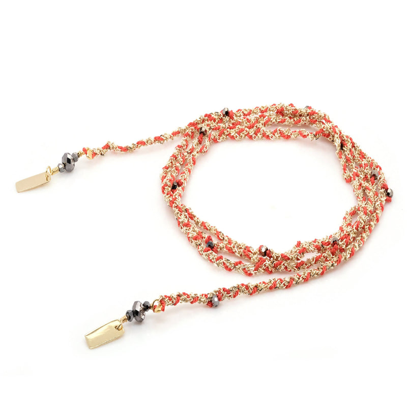 N° 182 NECKLACE | GOLD CORAIL