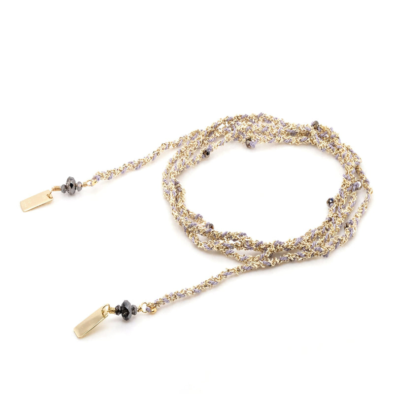 N° 182 COLLIER | GOLD LILA